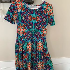 Lularoe Multicolor Dress - Medium